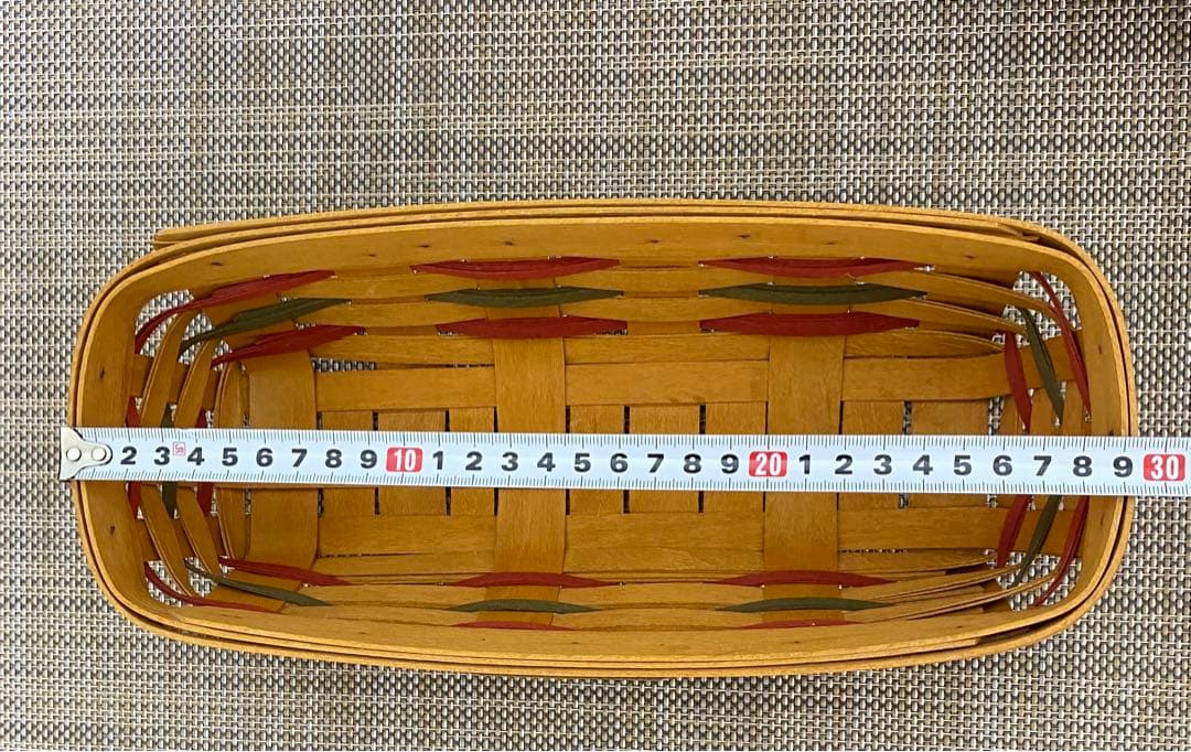 【マッキーです】ロンガバーガー　バスケット　3個セット