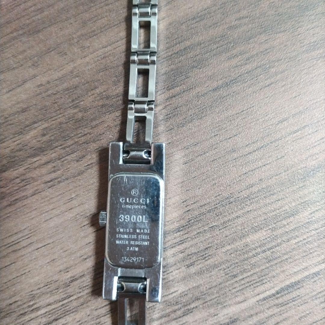 GUCCI シルバー 時計　ブレスレット風