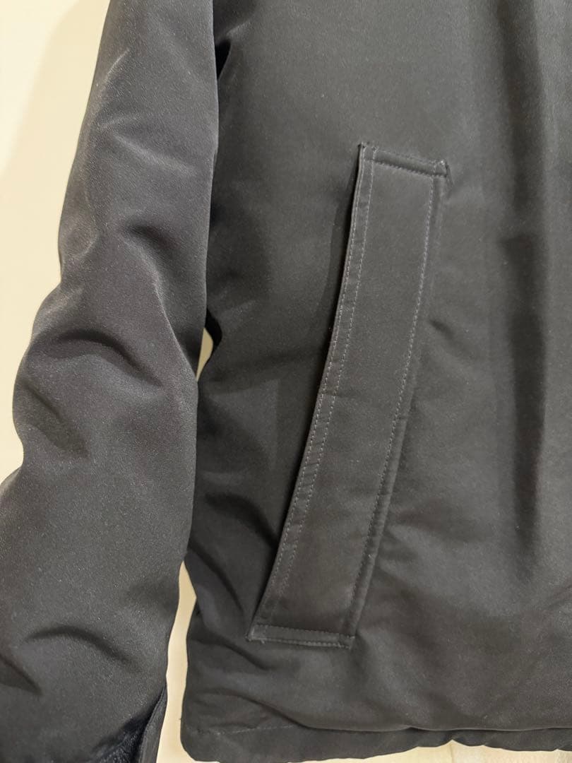 DANTON ダントン ブラック フード付き ダウンジャケット／中綿ジャケット