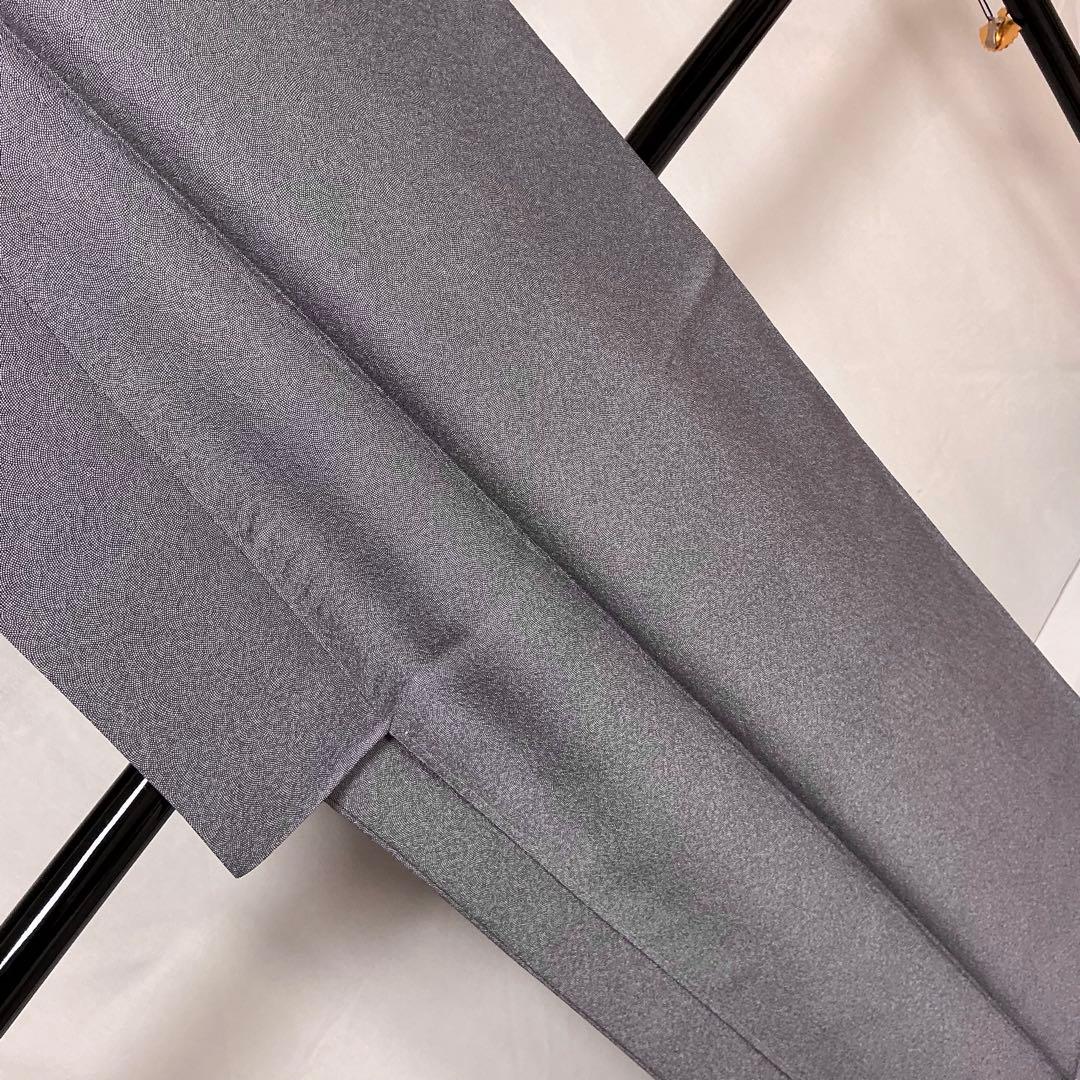 b271 正絹　袷　江戸小紋　鮫紋一つ紋　作家物落款　未使用しつけ付極美品　着物