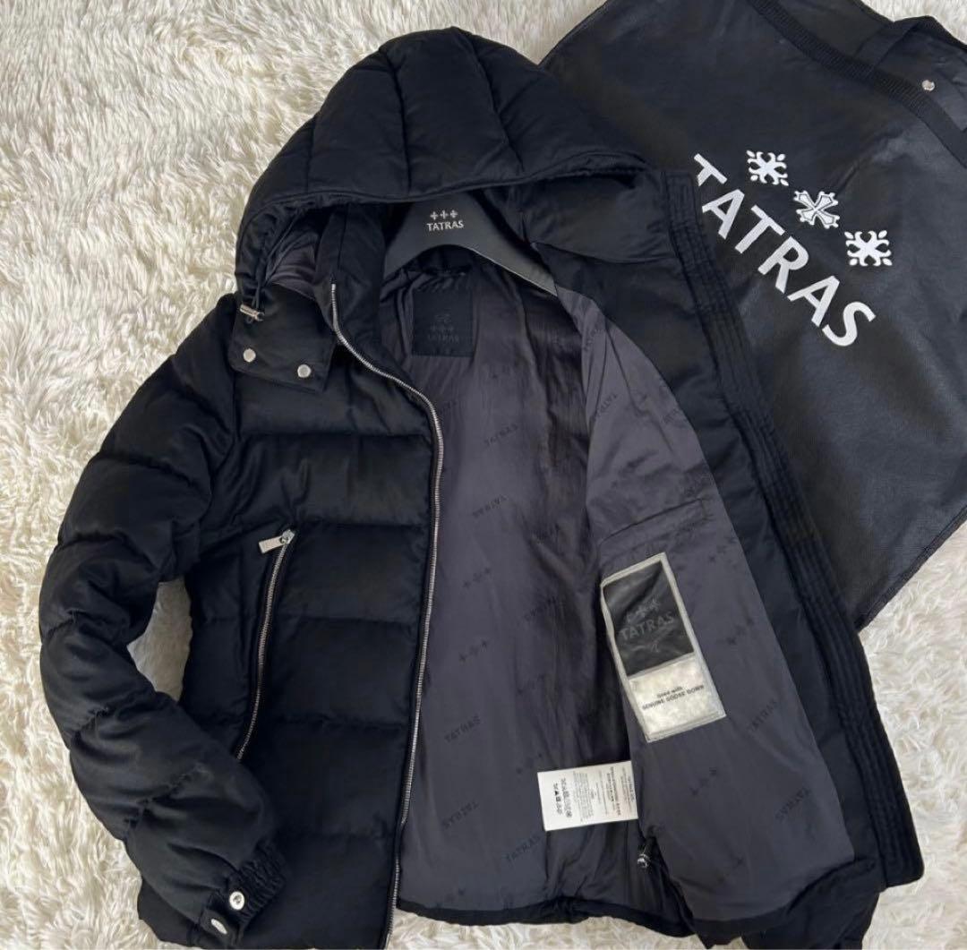 極美品 タトラス DOMIZIANO ドミッツィアーノ ダウンジャケット 黒