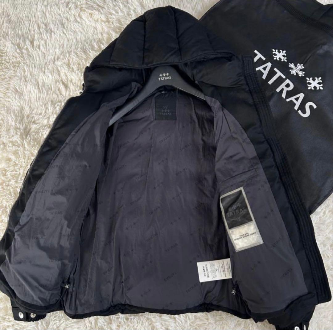 極美品 タトラス DOMIZIANO ドミッツィアーノ ダウンジャケット 黒