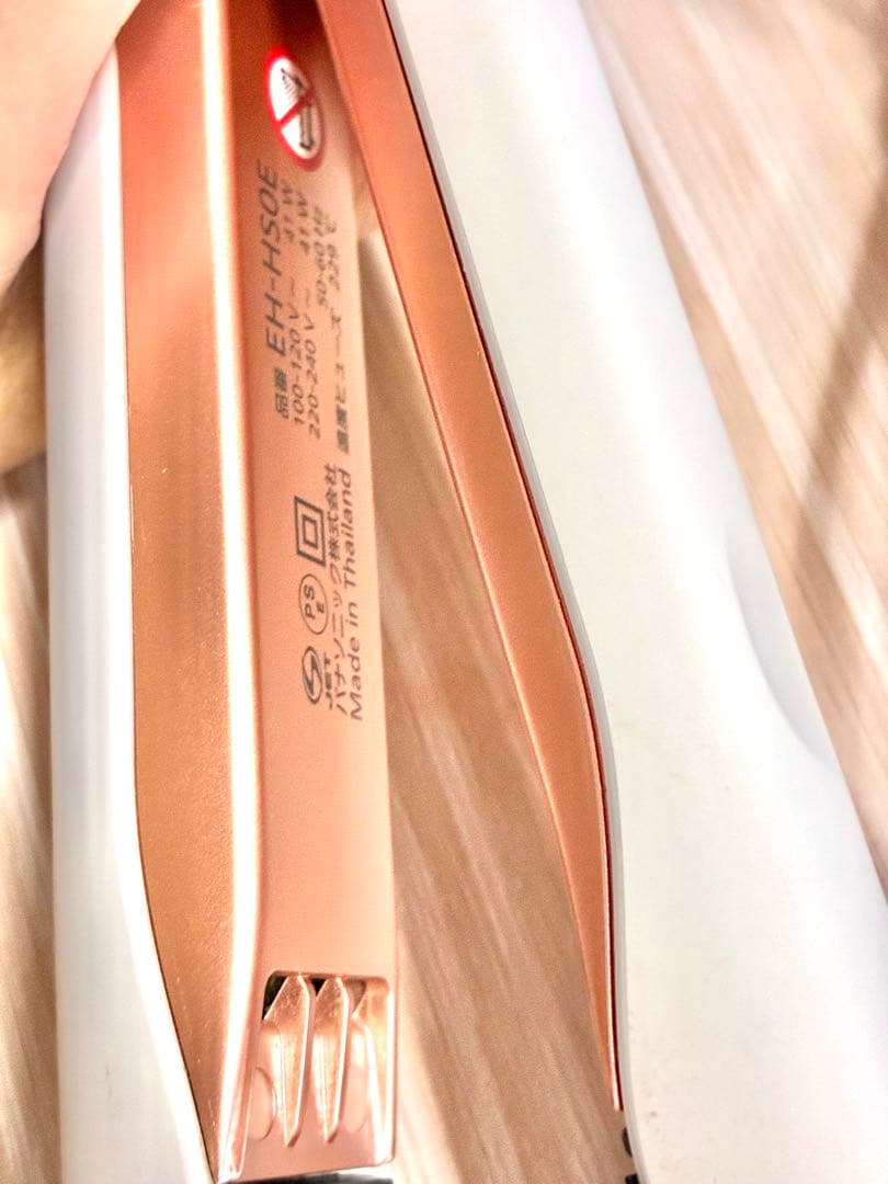 パナソニック　ナノケア　ストレートヘアアイロン EH-HS0E-W