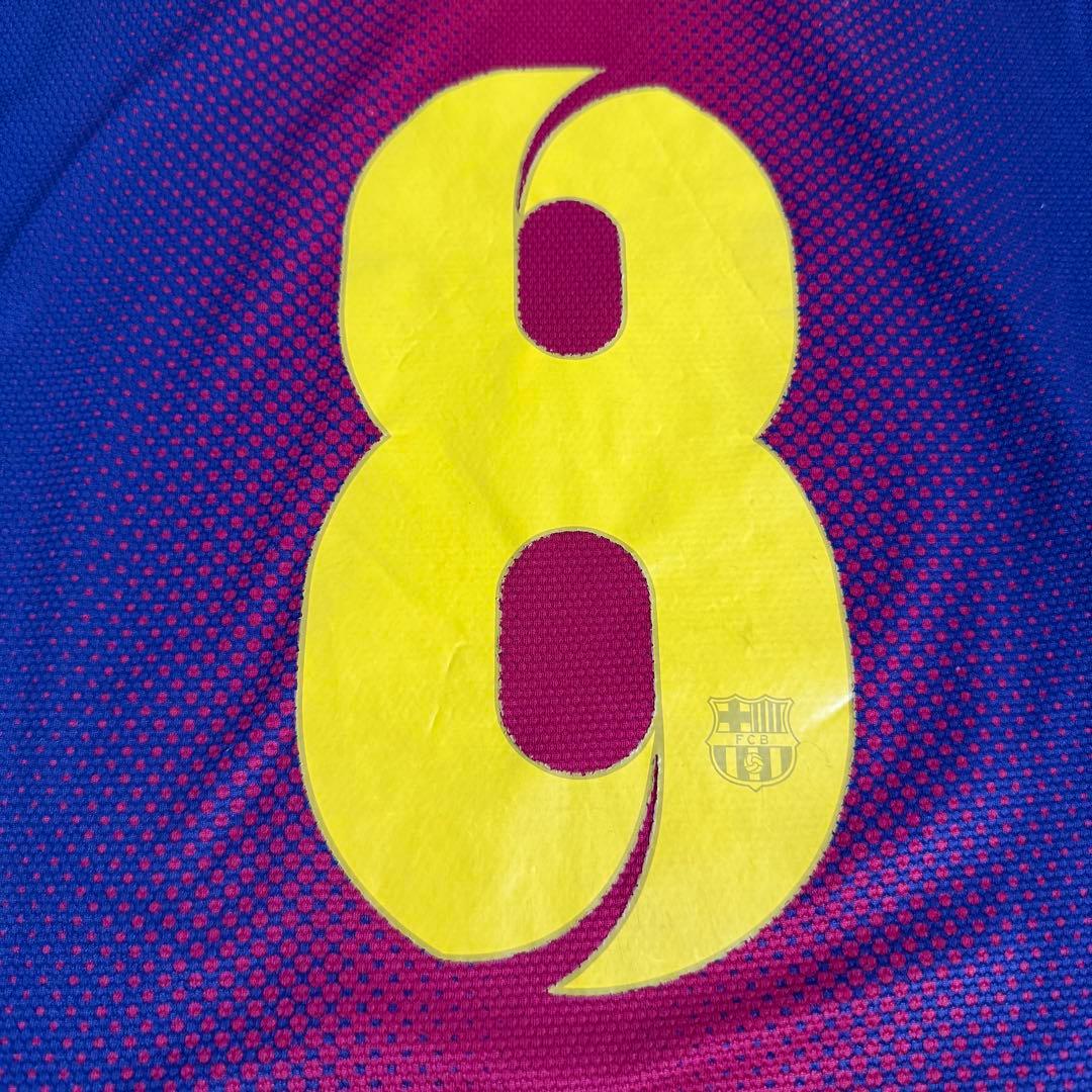 Nike国内正規品 FCバルセロナ 12/13 イニエスタ ホーム ユニフォーム