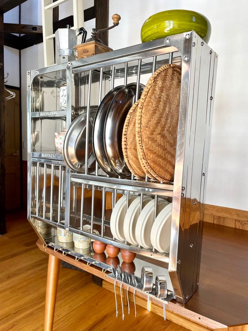 ★値下げ★インディアンキッチンラック(正方形)