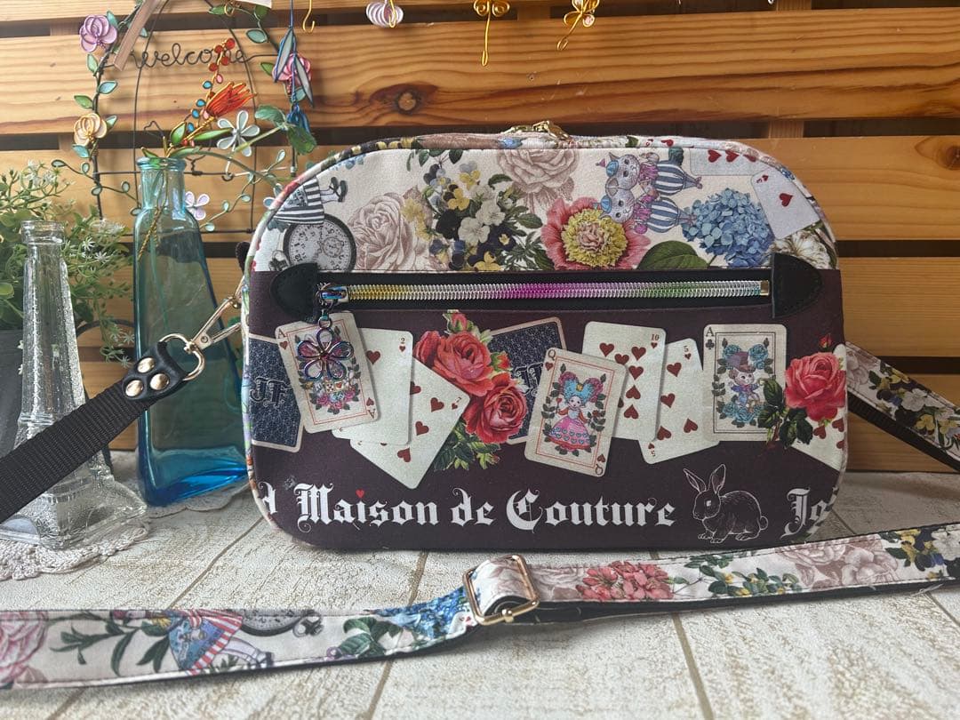 ラモちゃん様　ジョリーフルール カジュアルショルダーバッグ