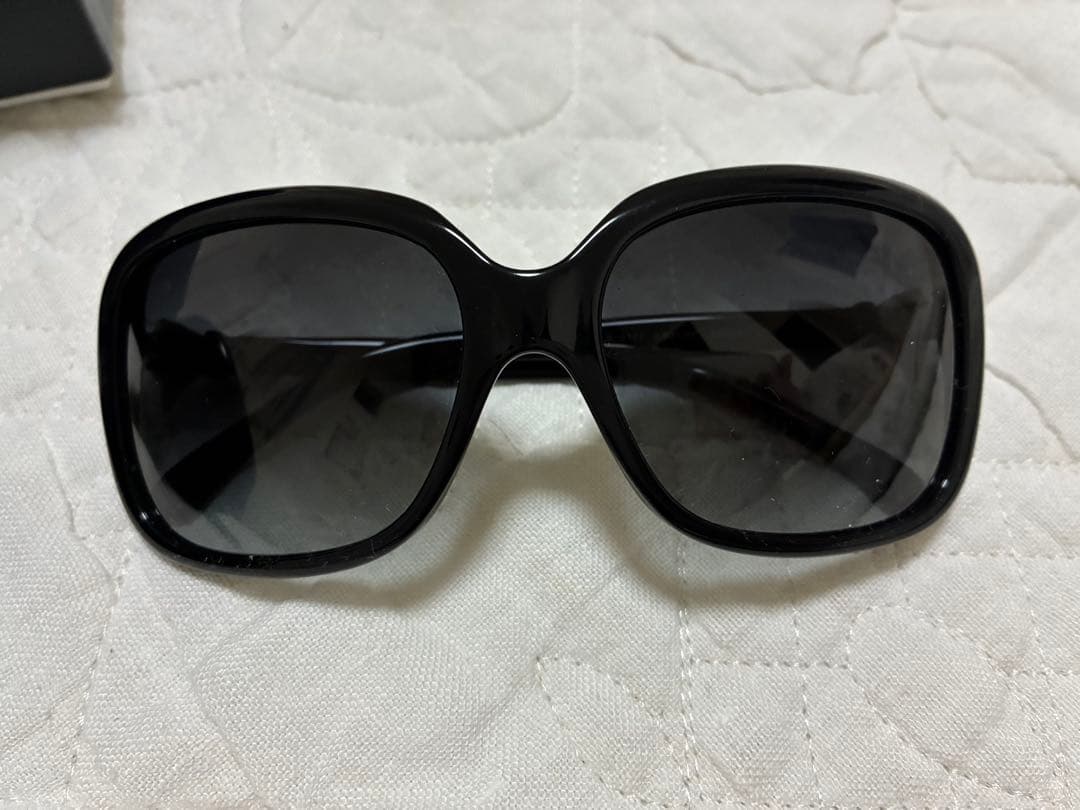 CHANEL ブラック サングラス リボンモチーフ