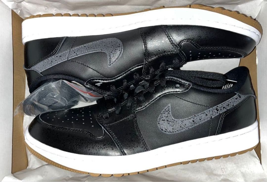 NIKE AIR JORDAN 1 LOW GOLF ブラック