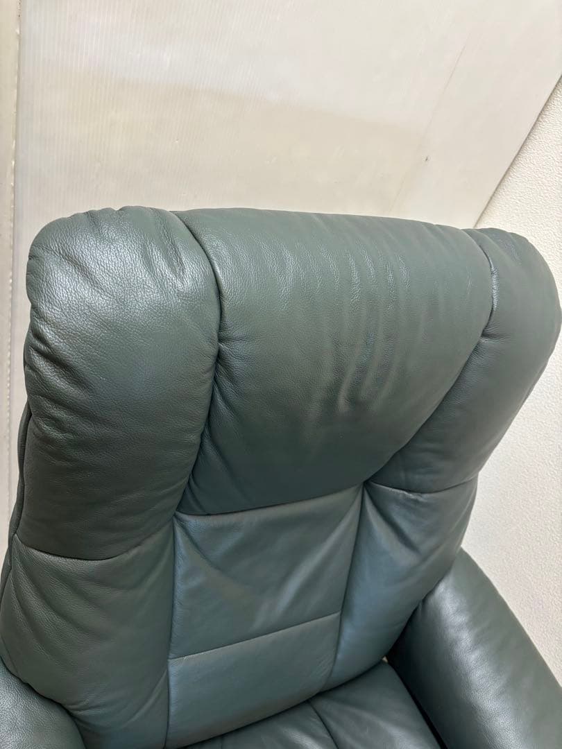 エコーネス　ストレスレスチェア　総本革　パーソナルチェア　オットマンなし