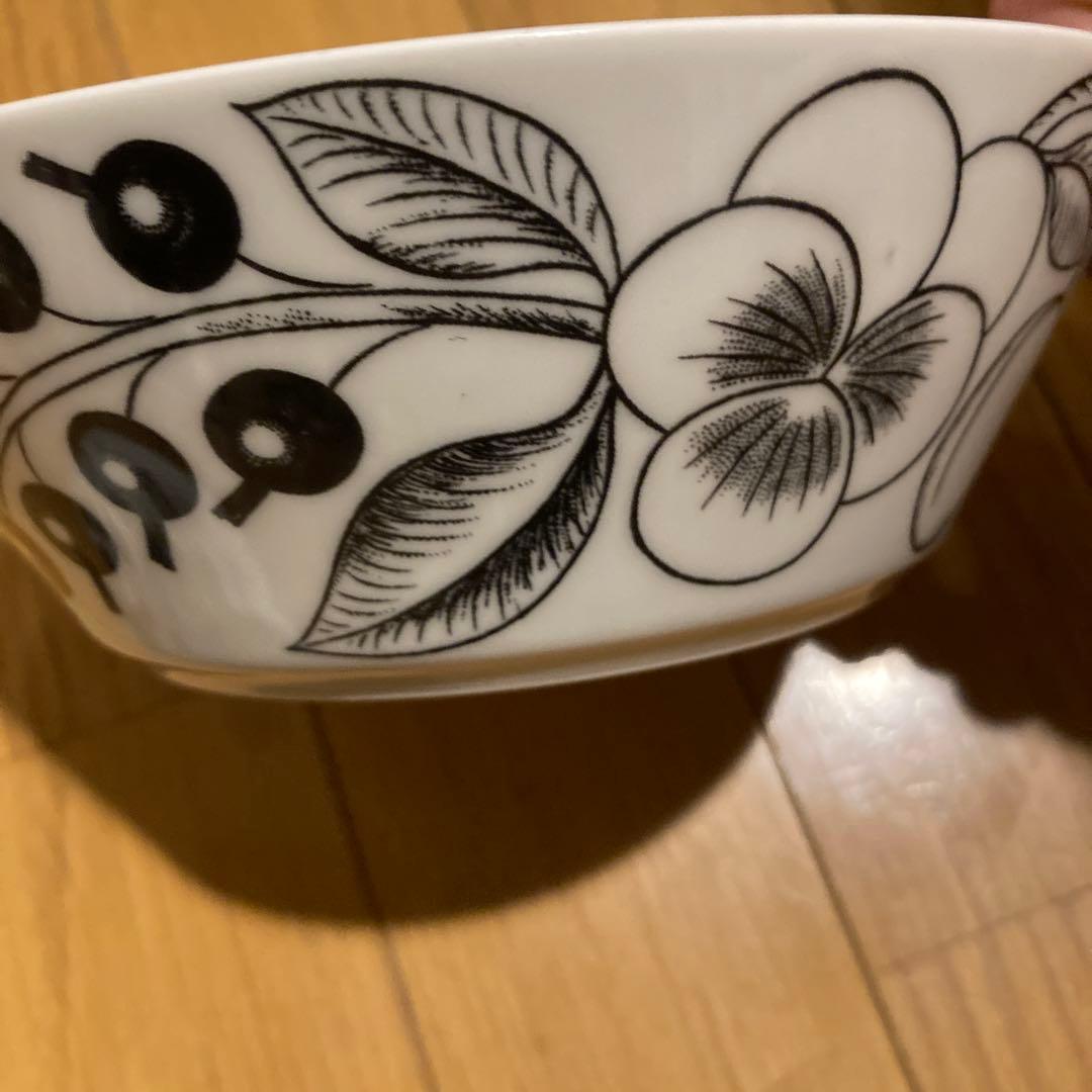 ARABIA アラビア パラティッシ ボウル 13cm ブラック