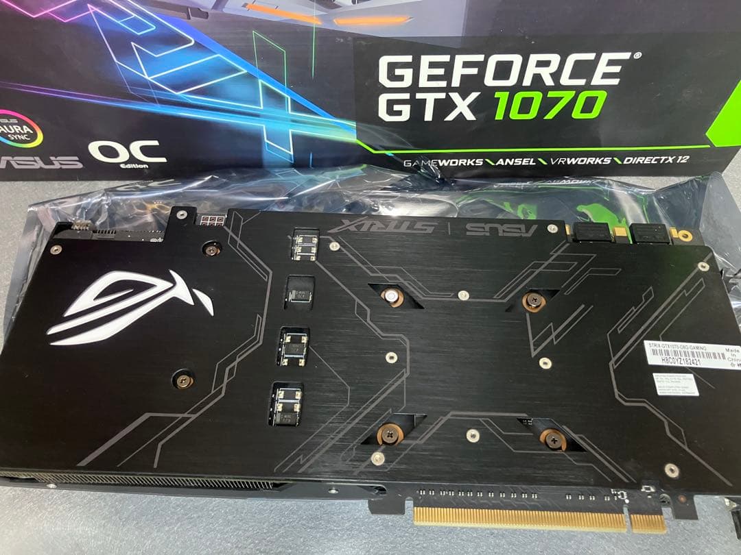 B*）様 ASUS GTX1070 ジャンク品
