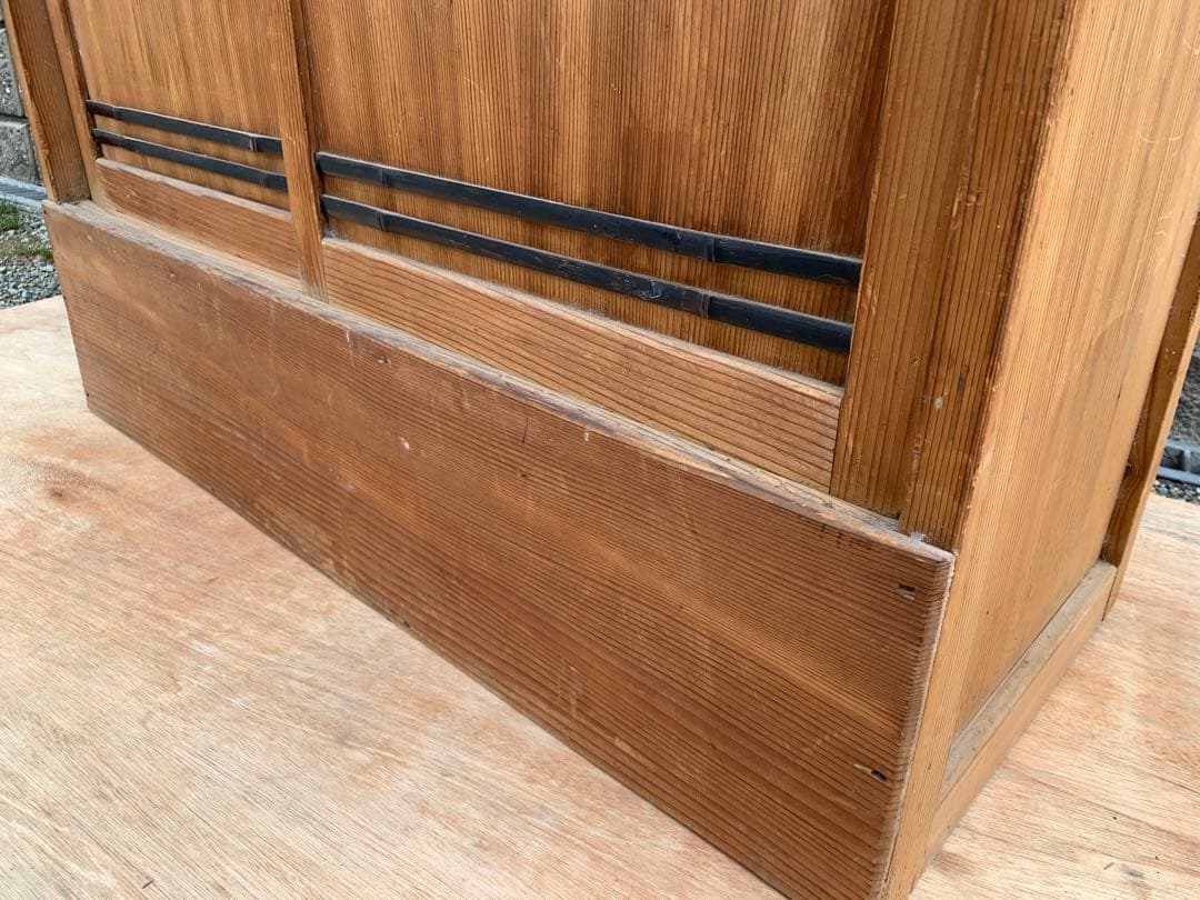 昭和　アンティーク　時代　茶棚　茶道　茶箪笥　箪笥　茶道具　飾り棚　棚　収納　和