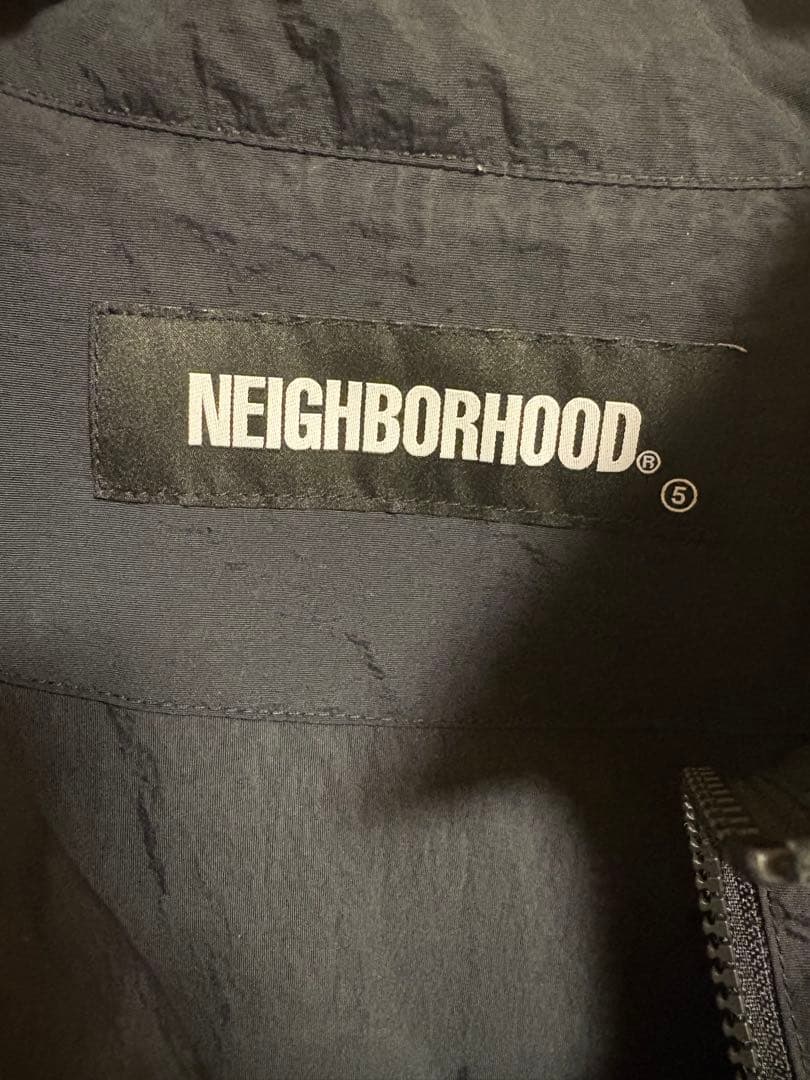 NEIGHBORHOOD ハーフジップナイロンジャケット アノラック