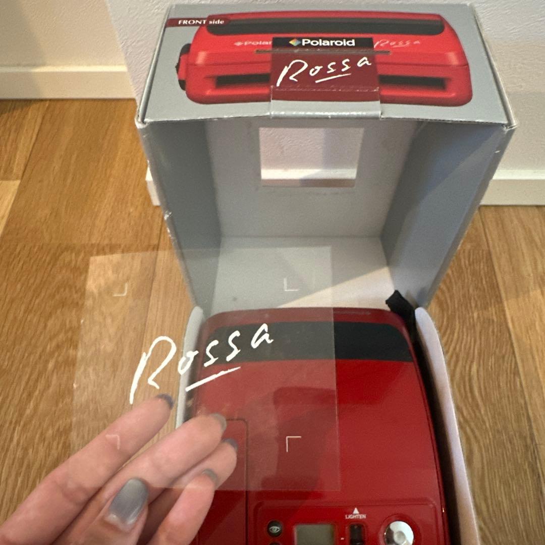 Polaroid Rossa レッド フィルムカメラ