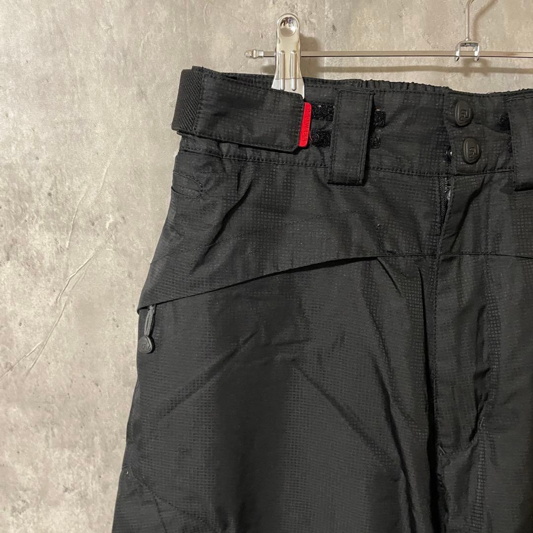 prowessスキーパンツスノーボードウェアズボン下黒ブラック多機能ポケット希少