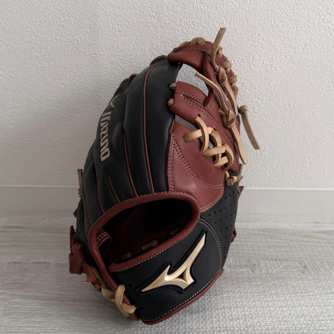 MIZUNO PRIME ELITE 軟式用 ブラック ＆ ブラウン