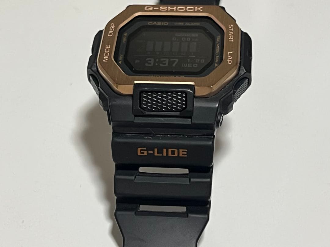 G-SHOCK G-LIDE GBX-100NS ゴールド Bluetooth