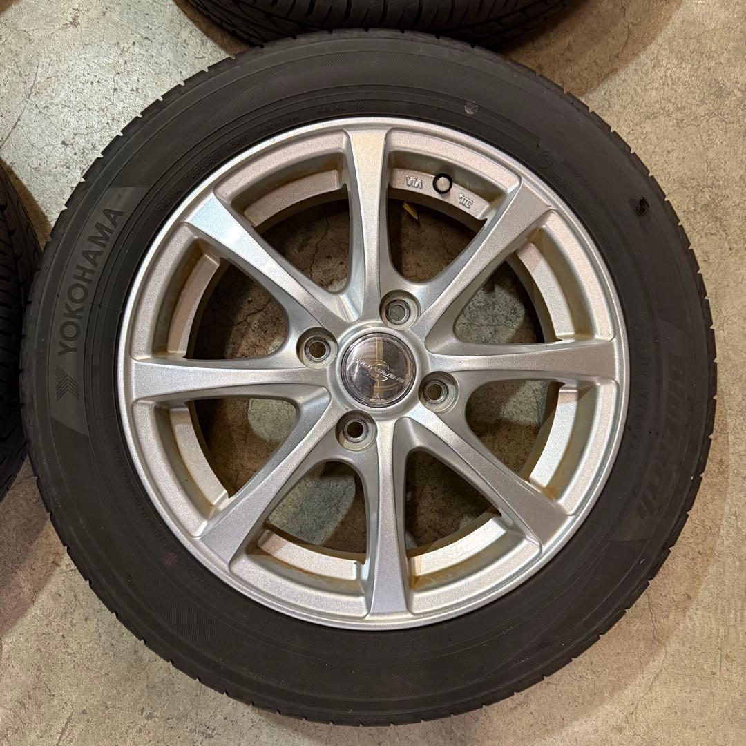 送料込み！ ホンダ N-WGN 155/65R14 夏タイヤ ホイール セット