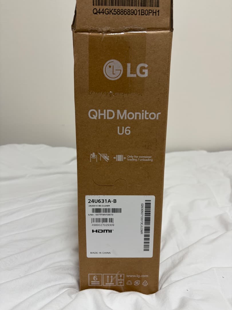 R*N様 LG 24U631A-B 23.8型 WQHD モニター