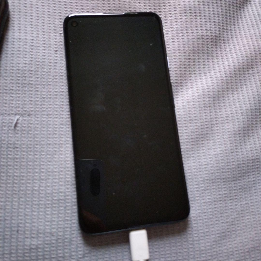 Google Pixel 4a5G ブラック 透明ケース付き