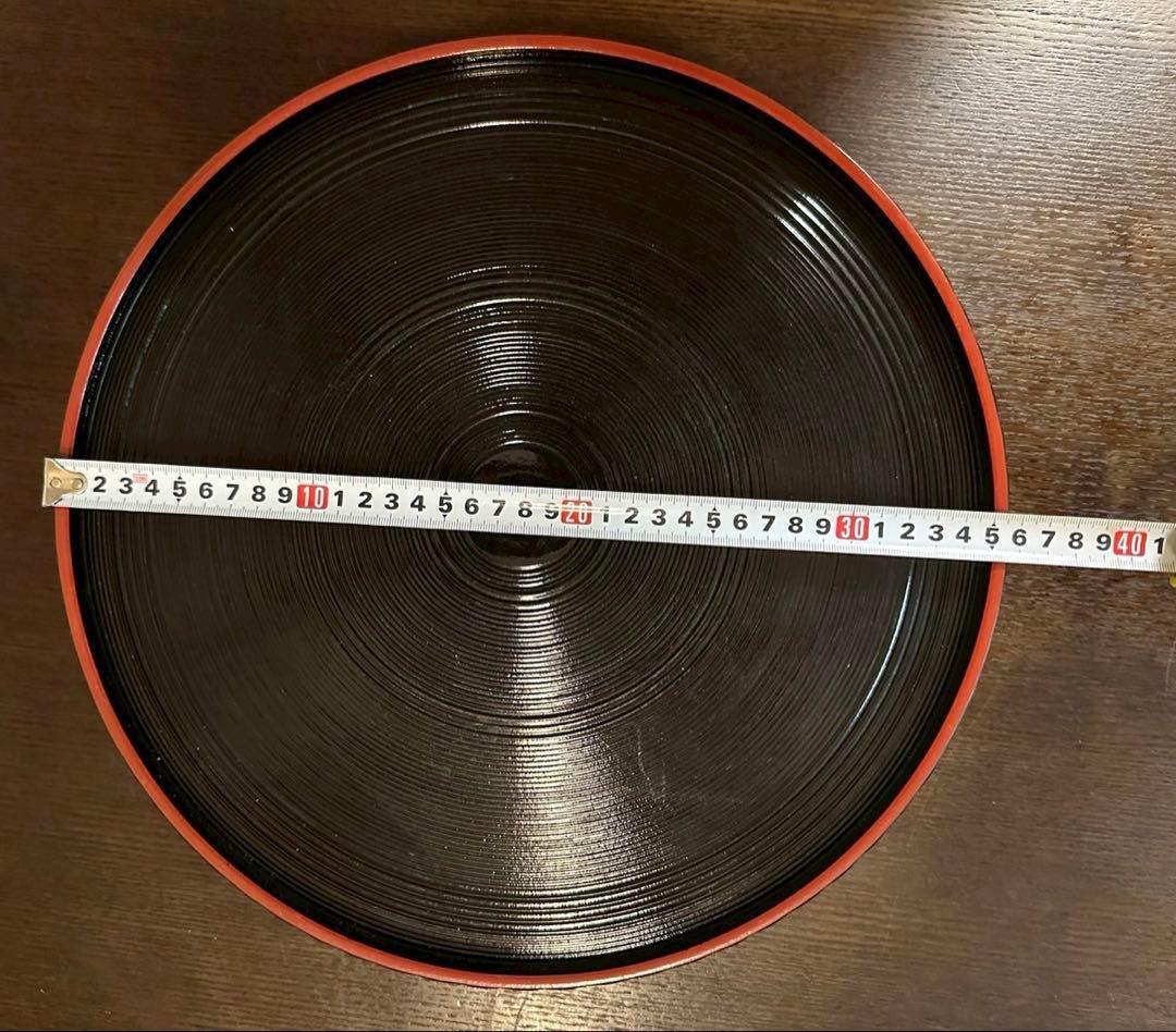 【値下げしました】有田焼　掛ノ谷釜　回転台付き仕切り皿 直径約30cm