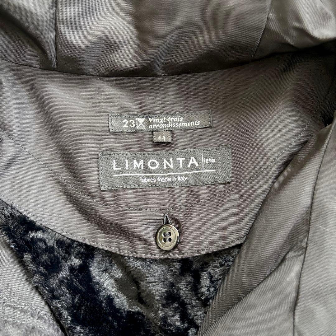 【美品】23区 LIMONTA ライナー付き　モッズコート　黒　大きめサイズ