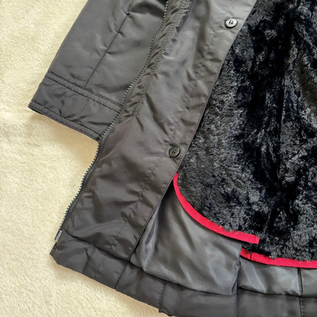 【美品】23区 LIMONTA ライナー付き　モッズコート　黒　大きめサイズ