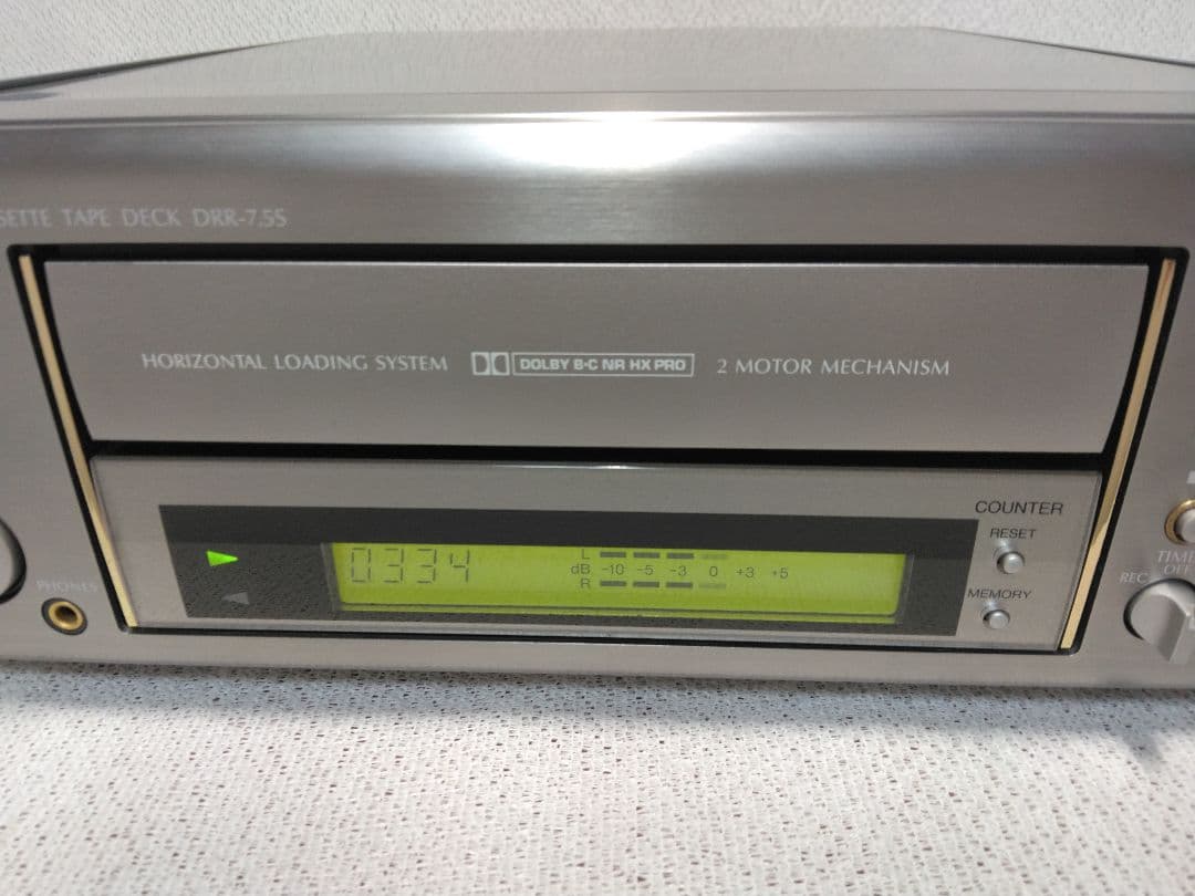 DENON カセットデッキ　DRR-7.5S