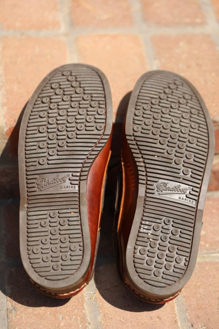 パラブーツ　バース　デッキシューズ　マリンシューズ　ボートシューズ