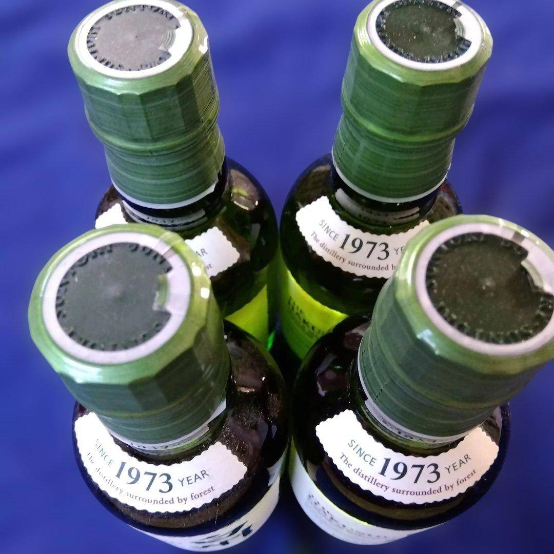 THE HAKUSHU シングルモルトウイスキー 180ml4点