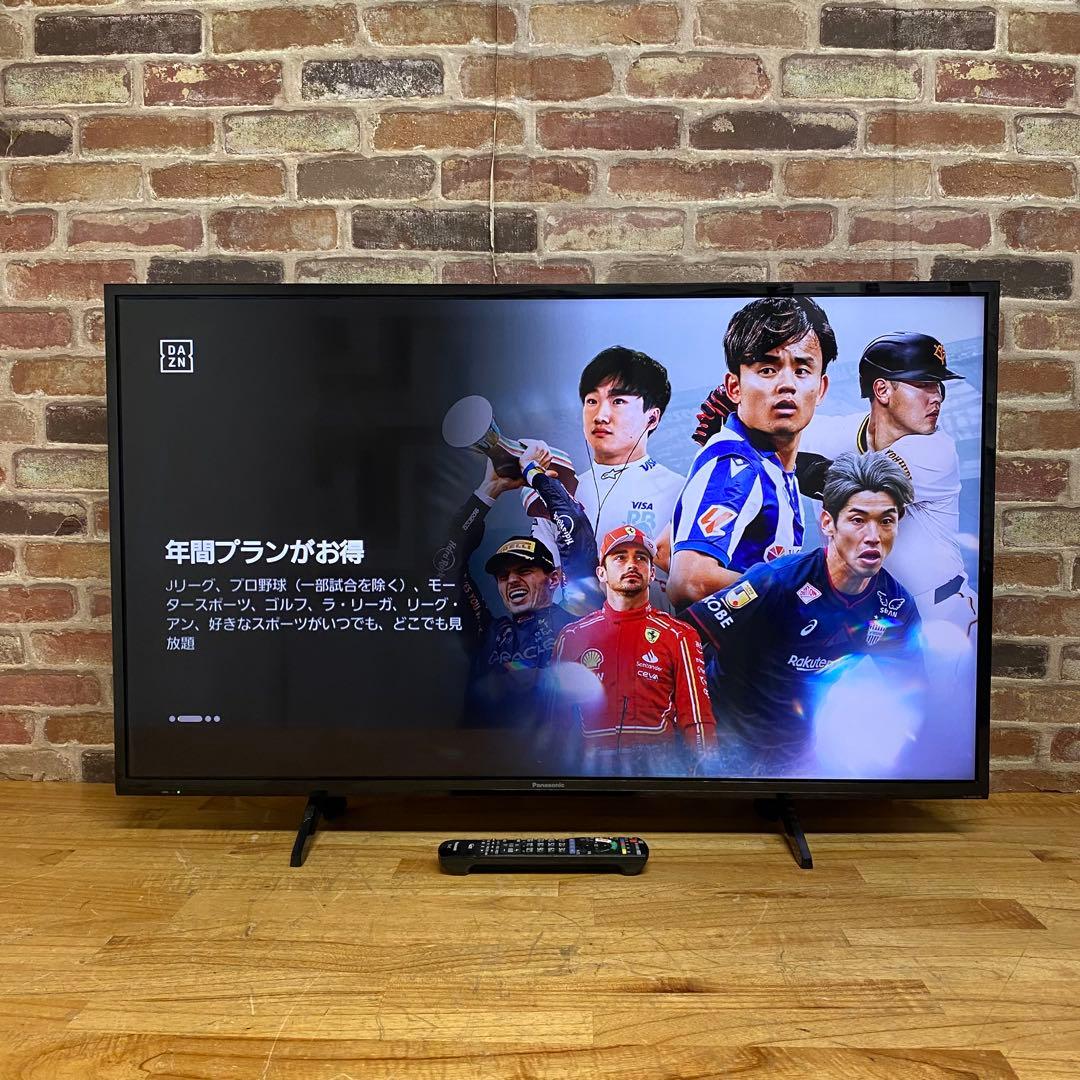 パナソニック 43V型 4K 液晶テレビ スマートビエラ TH-43GX755