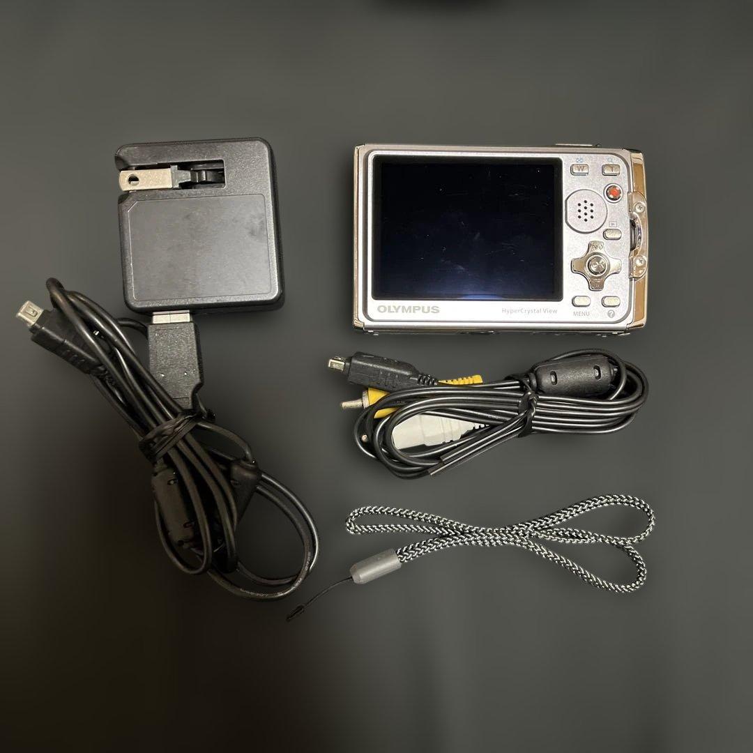 オリンパス　Tough　6020 防水　デジタルカメラ　グリーン　中古品