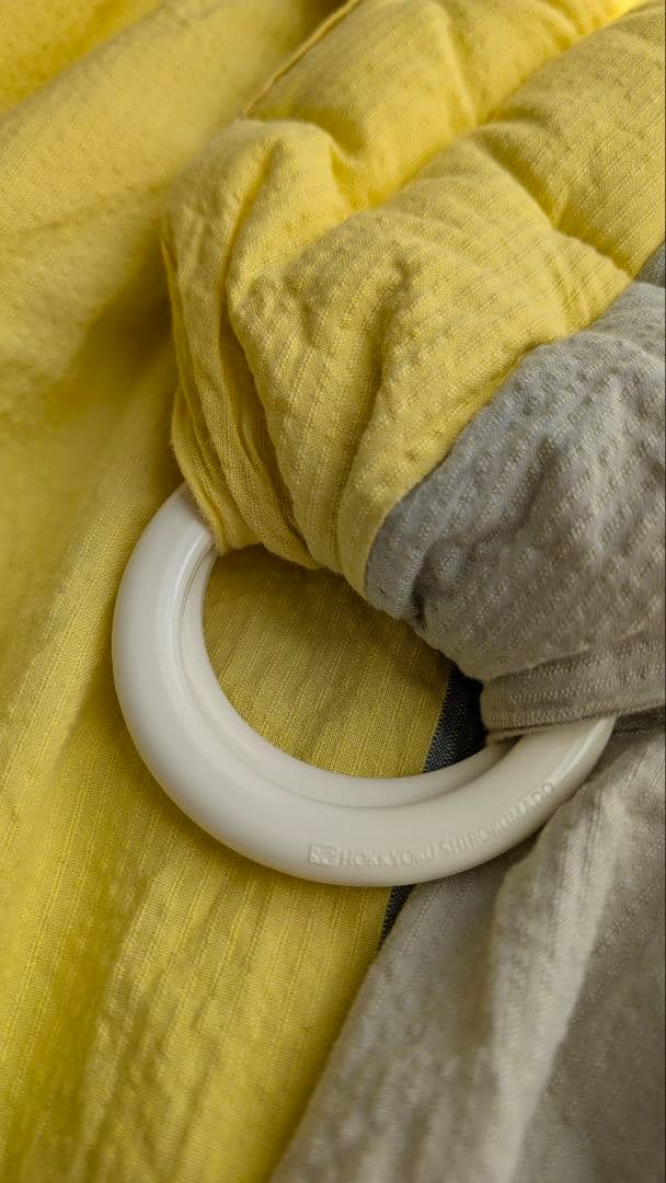 北極しろくま堂　キュットミー！823しじら織　１枚布スリング　抱っこ紐