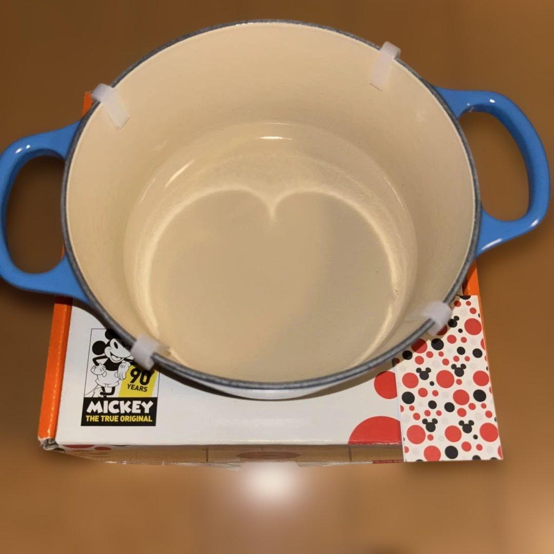 LE CREUSET 限定　ミッキーコラボ 両手鍋