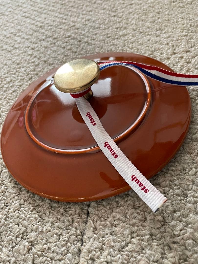 本体美品　staub ストウブ　ココットデゴハン　シナモン　16cm