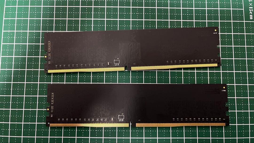 【訳アリ】DDR4メモリ 8GB×2枚 合計16GB 集会所