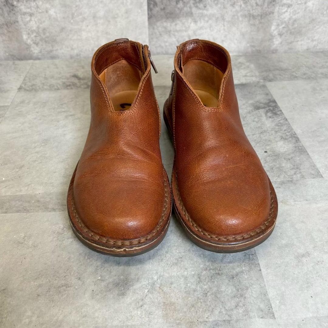 trip pen レザー ショートブーツ スリッポン サイズ36 DMG15