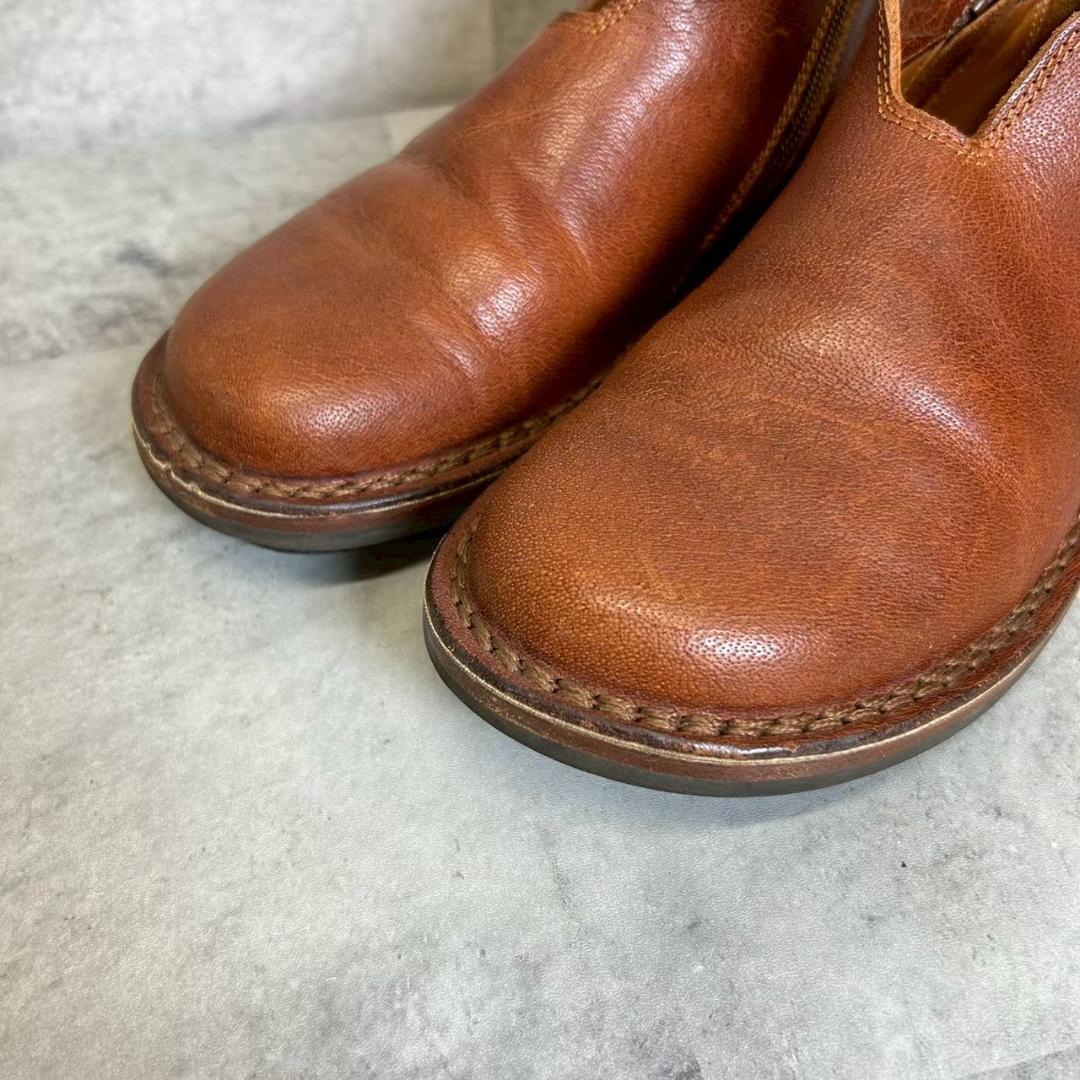 trip pen レザー ショートブーツ スリッポン サイズ36 DMG15