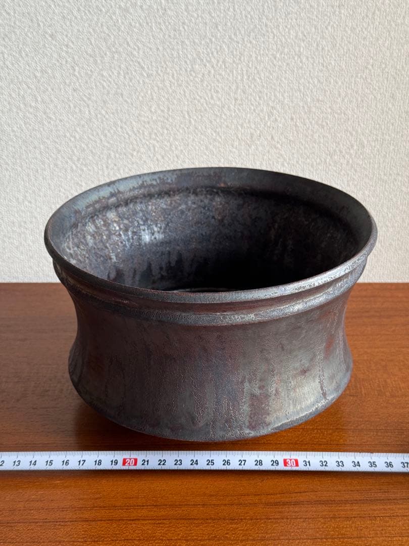 カタチ製作所 ⑩ 大鉢 mederu pot 鉢 植木鉢 作家鉢