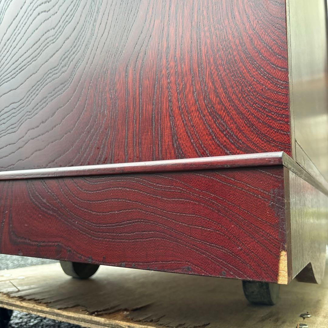 工芸家具　国産　飛鳥工芸　車箪笥