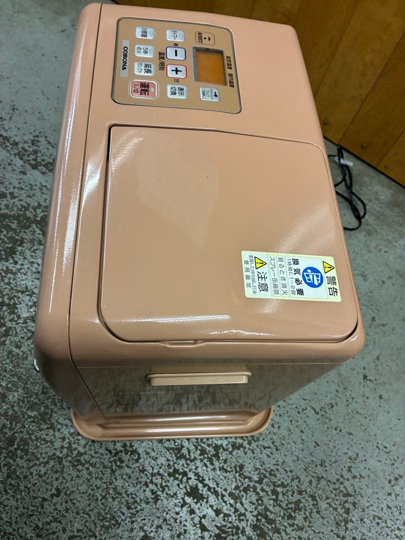 コロナ 石油ファンヒーター クラシックベージュ