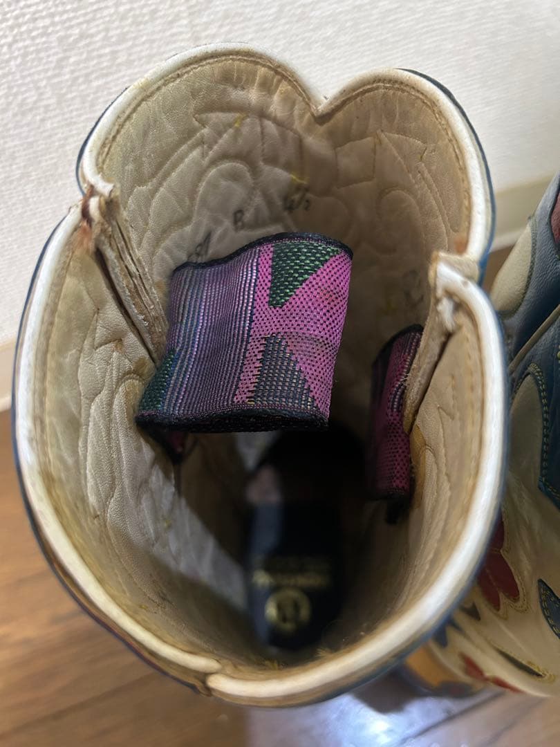 Montana ウエスタンブーツ 花柄 ハート柄