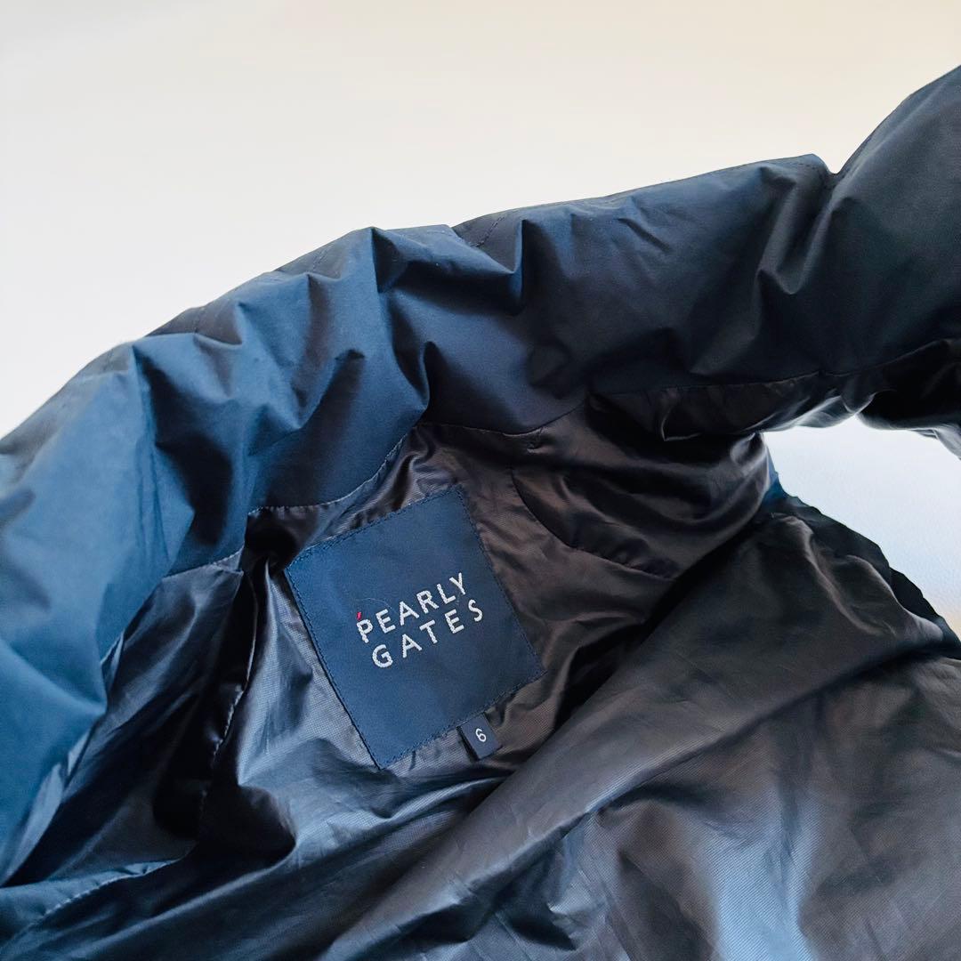 1840【極美品】パーリーゲイツ　エアーベスト　調整可能　ブラック　XL相当