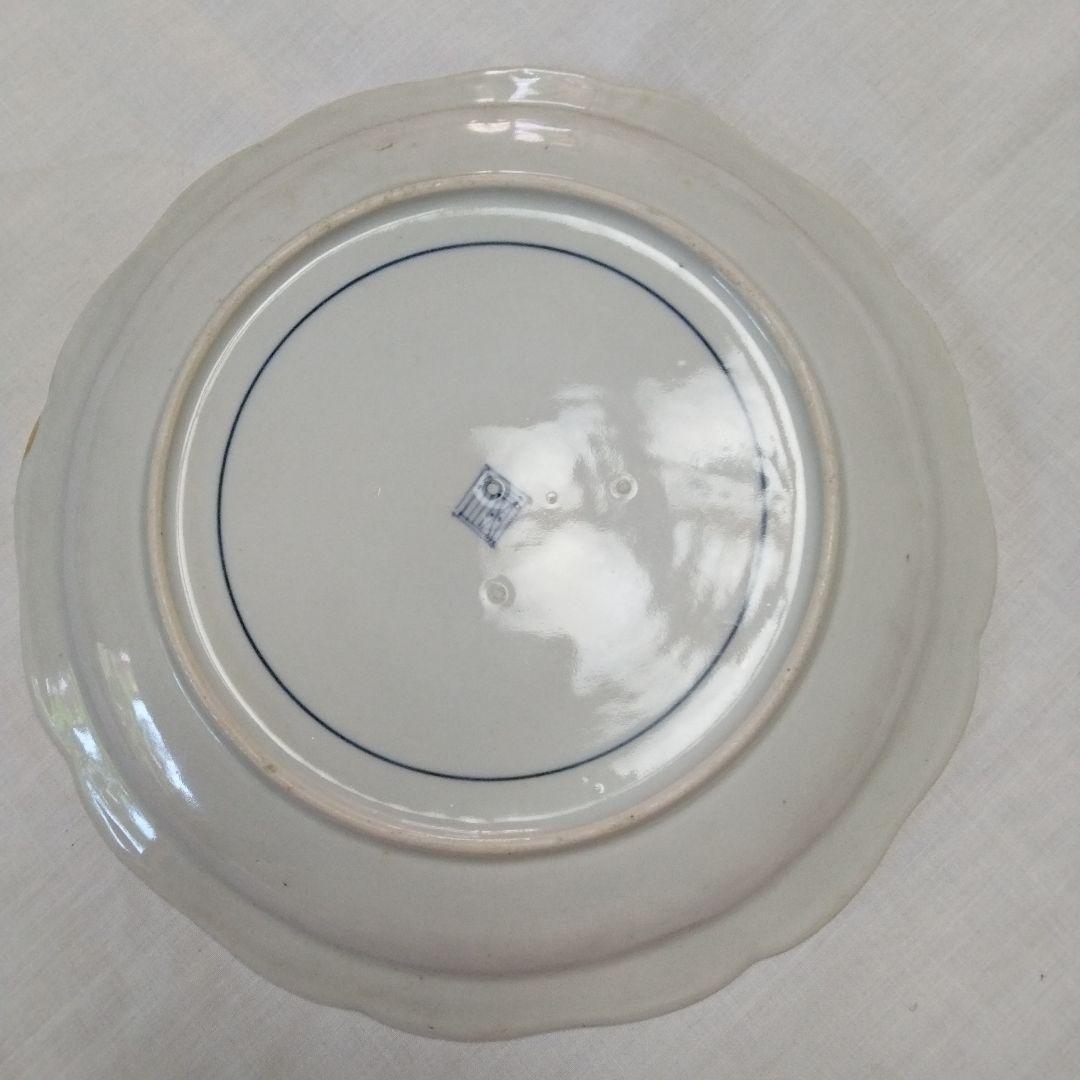 1760から1780年のアンテークの白磁の絵皿