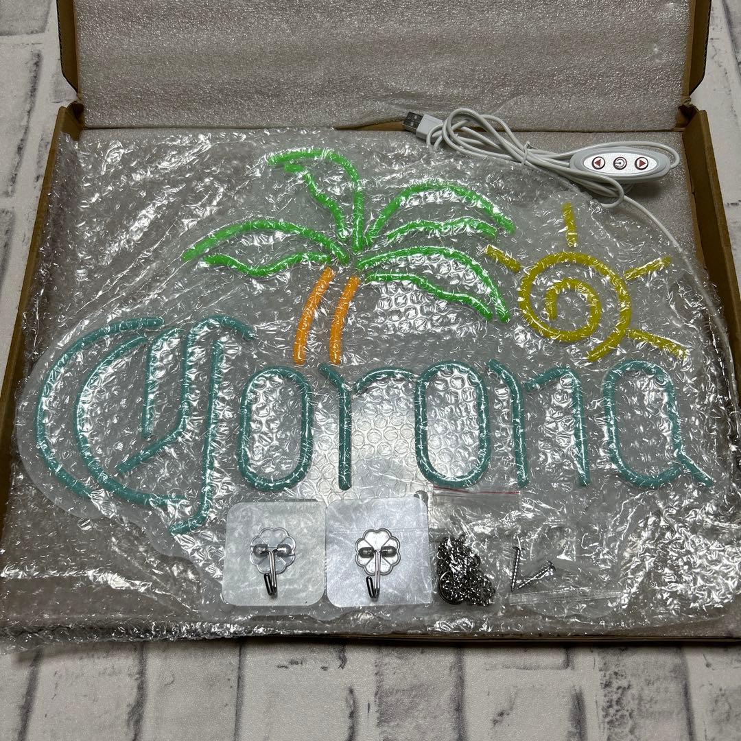 ネオンライト LED corona アメリカン 雑貨 ポップ看板 人気