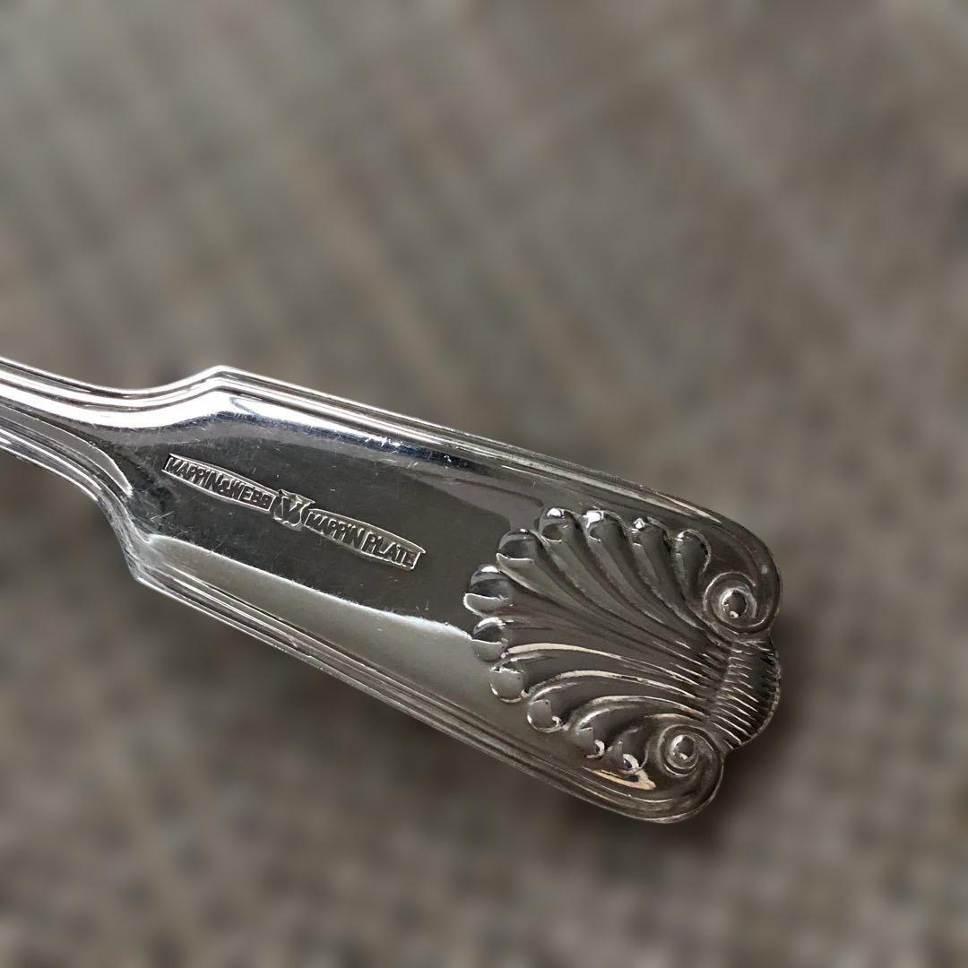 MAPPIN&WEBB シルバープレートディナーフォーク5本セット英国製》美品
