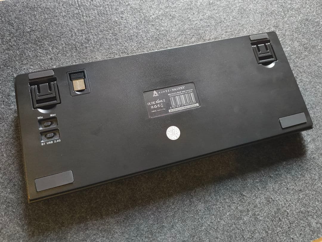 A.JAZZ AK820 Proメカニカルキーボード+クリスタルキーキャップ