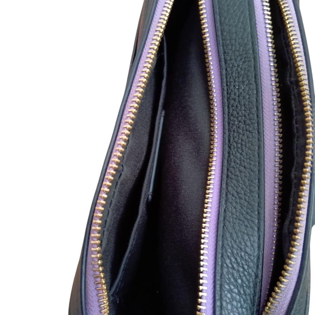 COACH／コーチ　ショルダーバッグ　カメラバッグ　星柄　ブラック