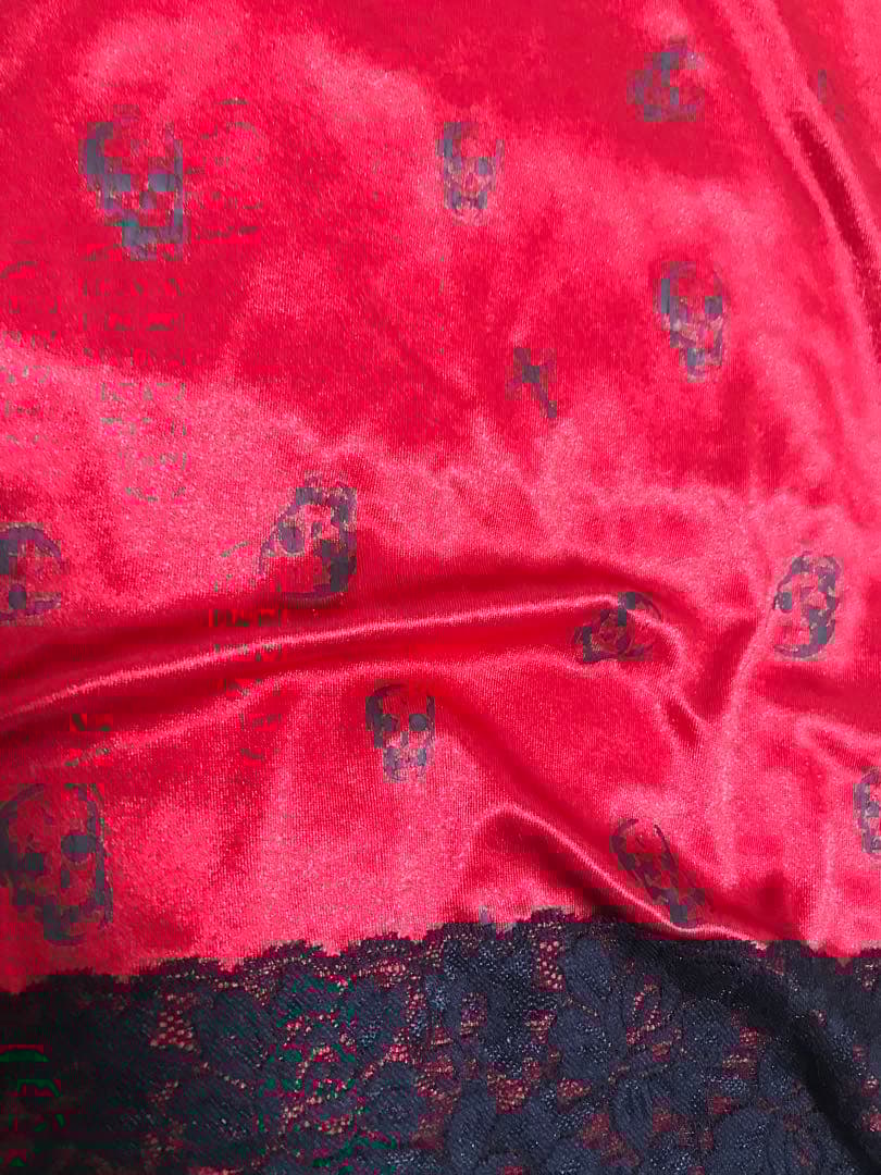 GLAVIL ジップアップ スカルキャミソール 平成ギャル 激レア