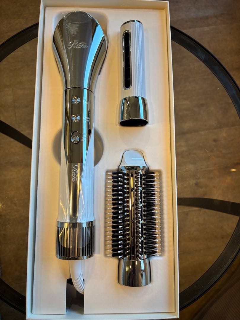 し*す様 ReFa 多機能ヘアドライヤー シルバー(ホワイト)